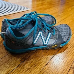 New Balance Charcoal and Aqua Running Shoes